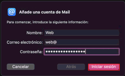 Configurar cuenta correo pop en macos 1