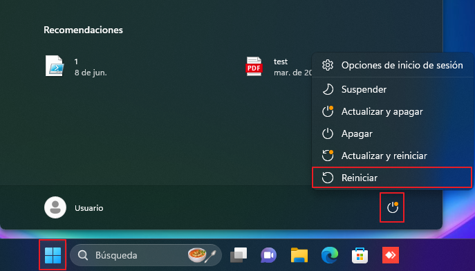 Iniciar Windows en Modo Seguro Reiniciar