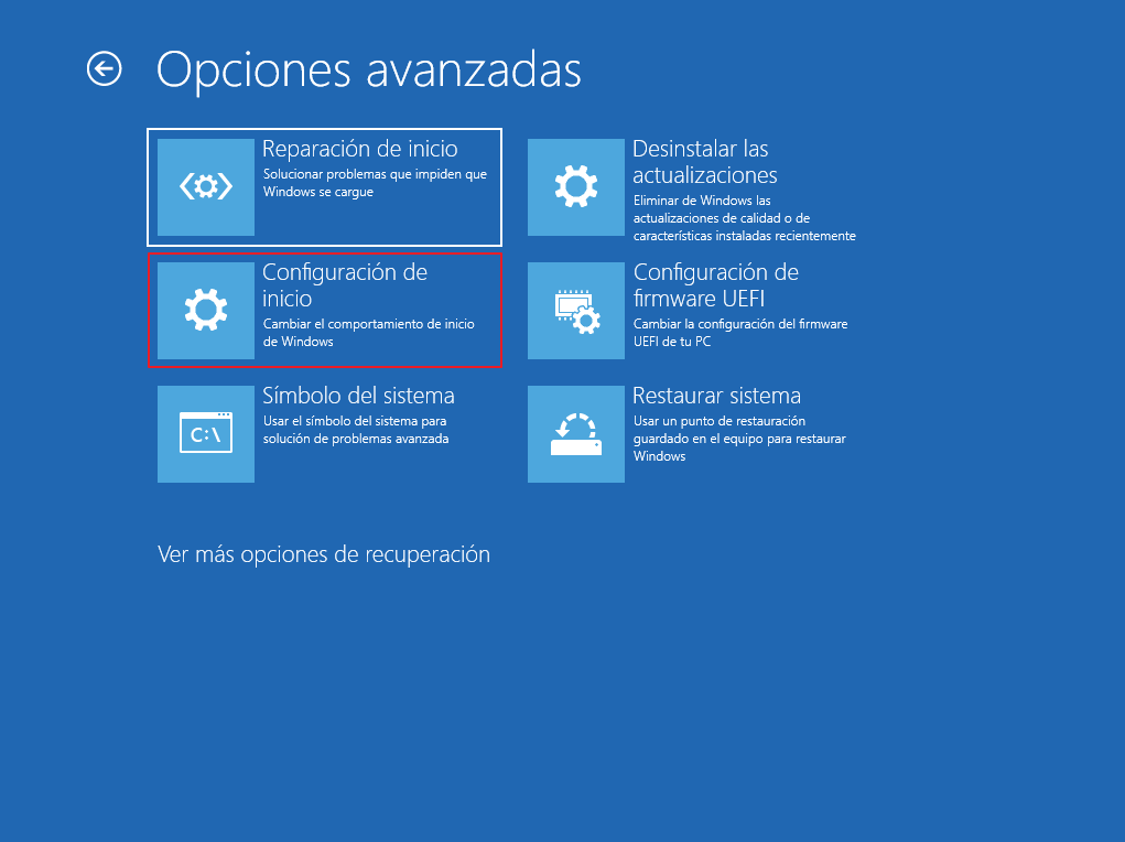 Iniciar Windows en Modo Seguro Configuracion