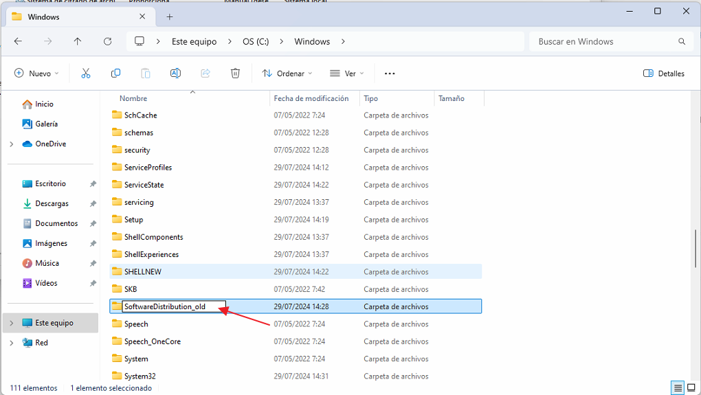 Forzar la búsqueda de actualizaciones en Windows Updatesoftware
