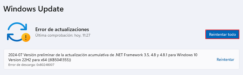 Forzar la búsqueda de actualizaciones en Windows Update