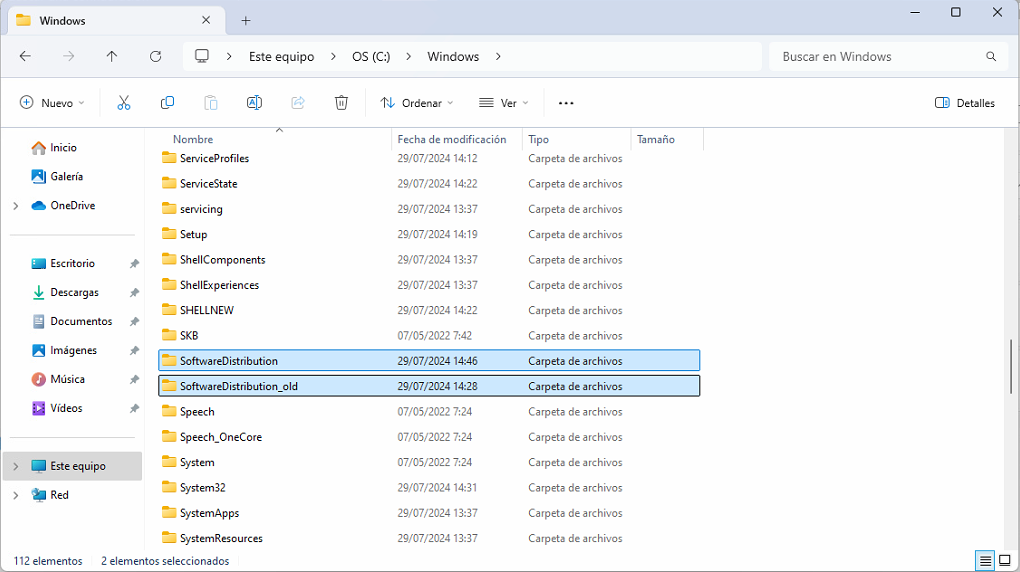 Forzar la búsqueda de actualizaciones en Windows Update 5