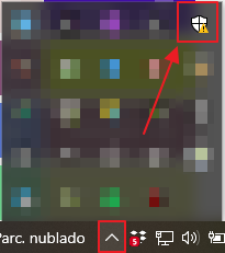 Desactivar la protección de Windows Defender - Icono