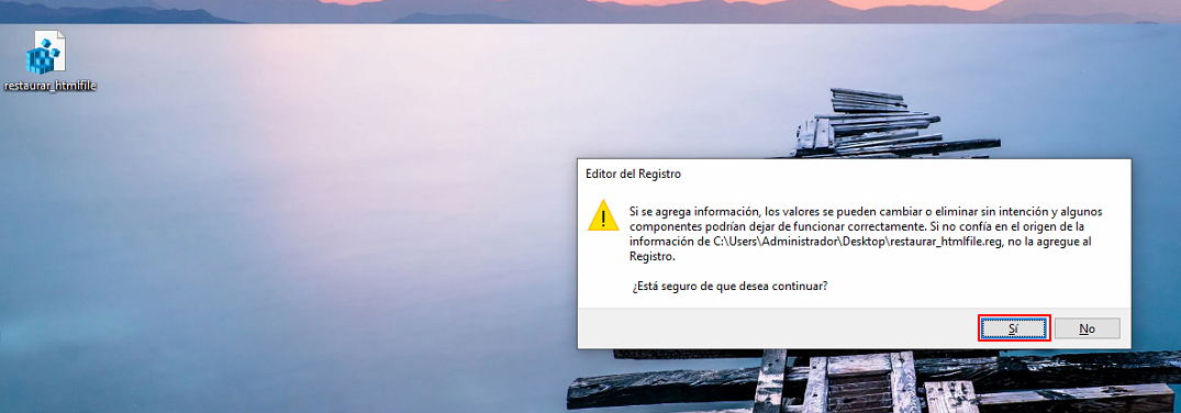 Operación cancelada debido a restricciones instalación clave
